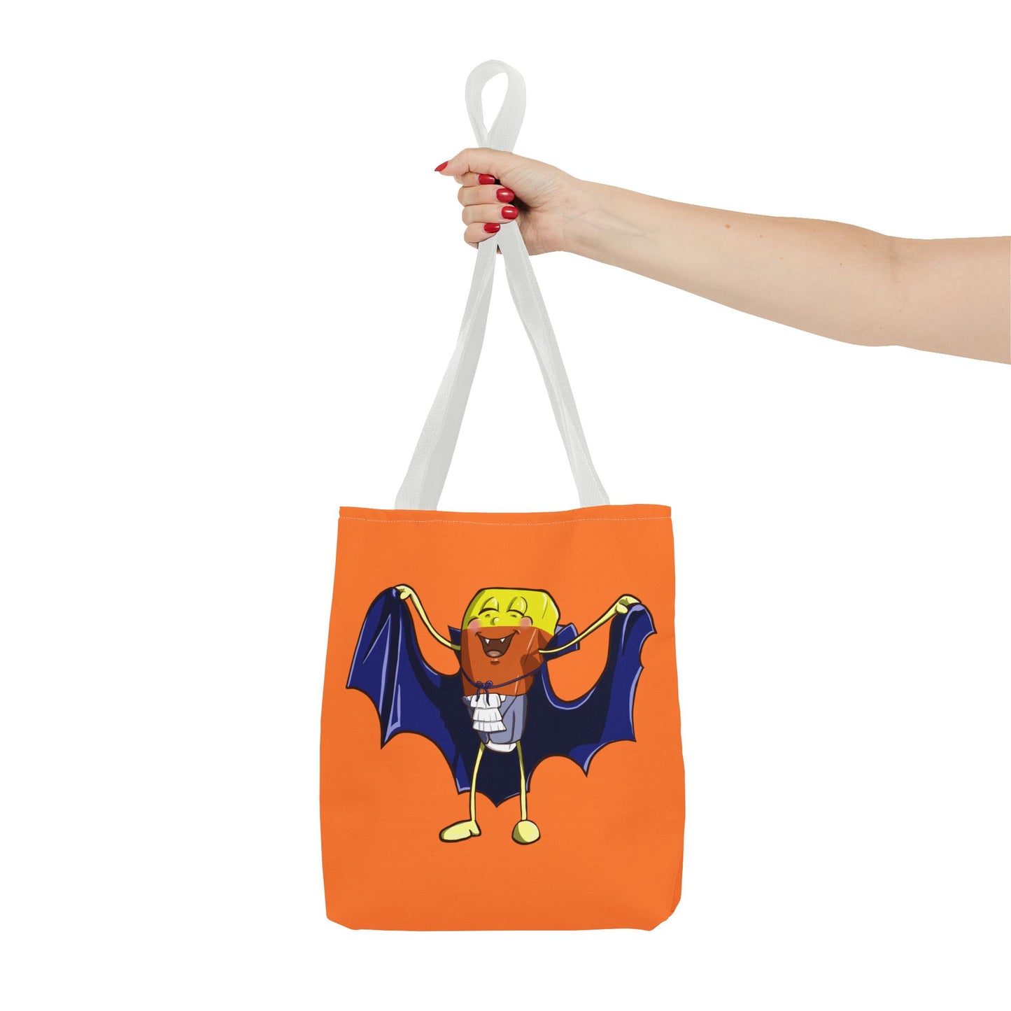 "Candy Corn Dracula" Tote Bag