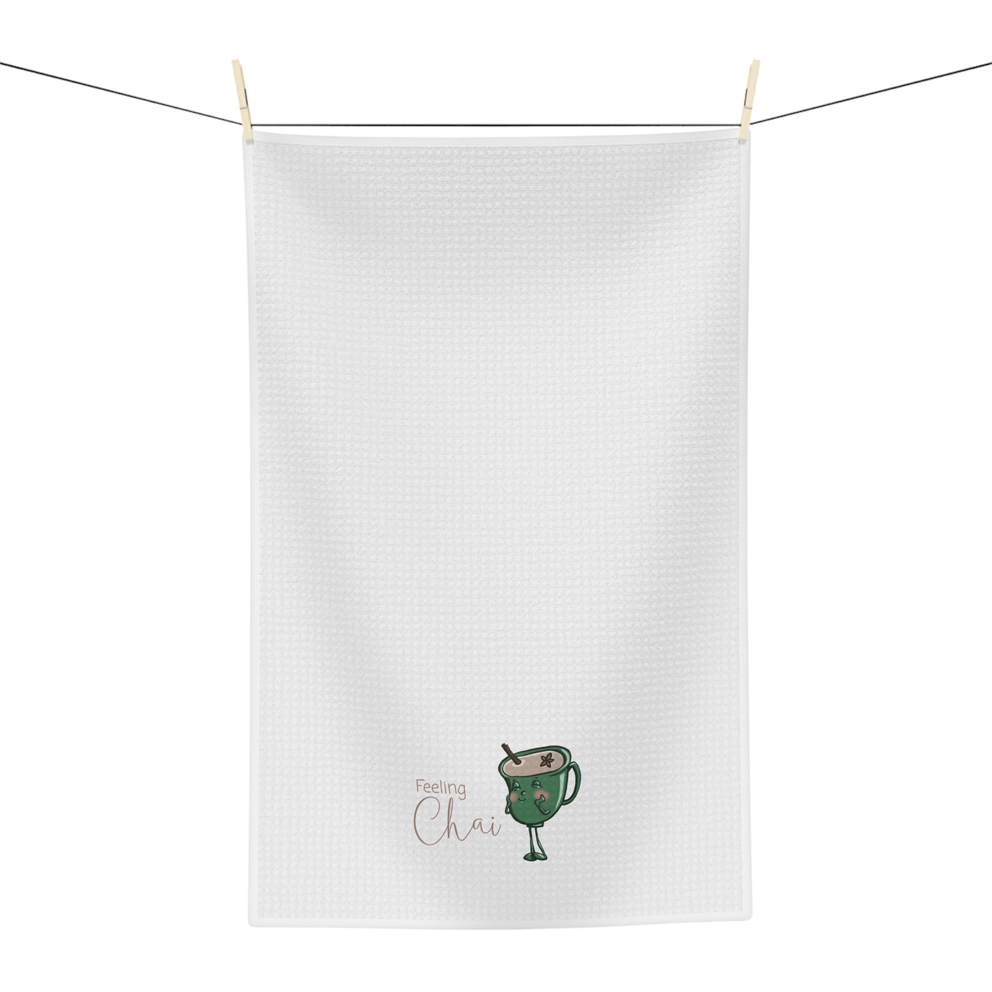 "Feeling Chai" Tea Towel