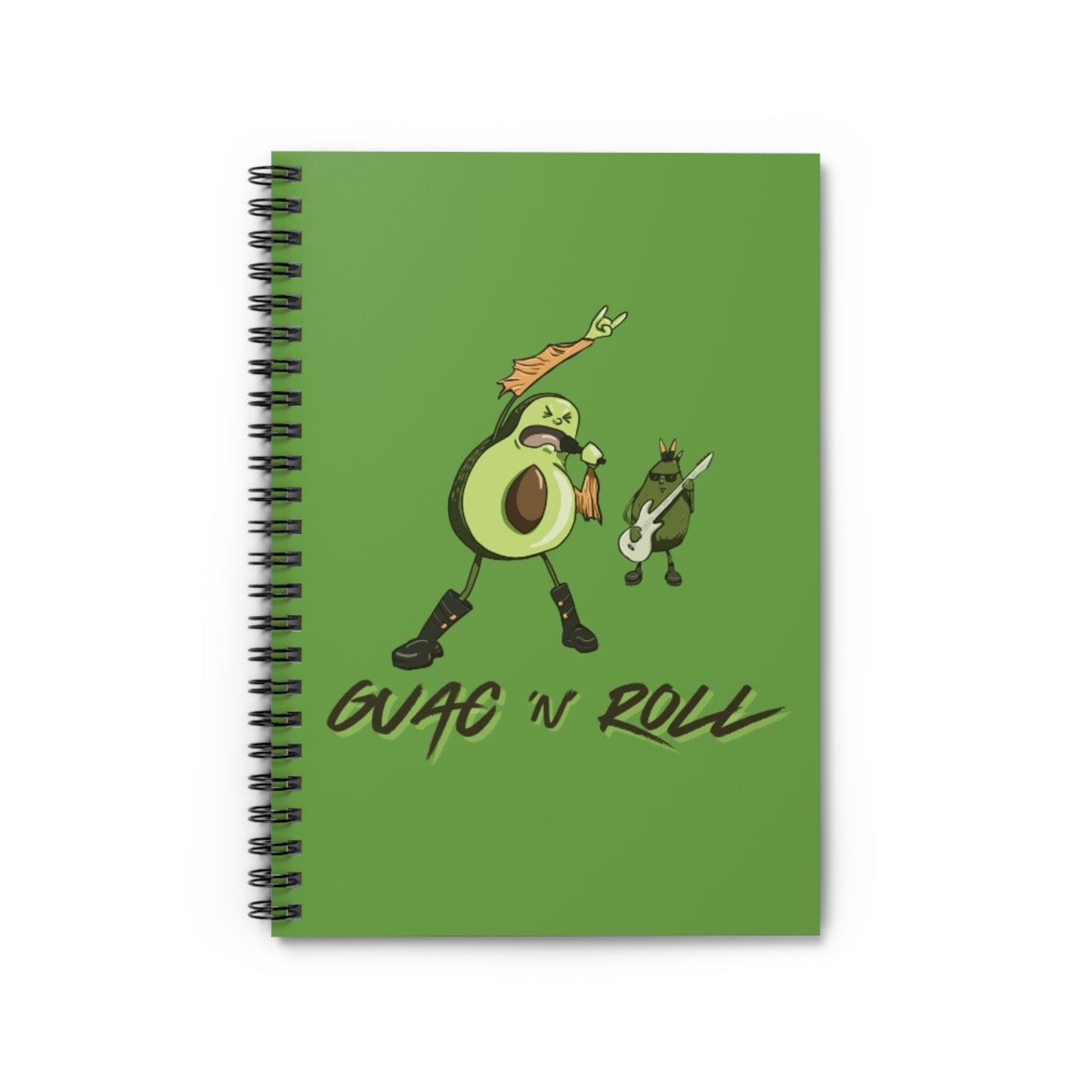 Guac N Roll Spiral Journal
