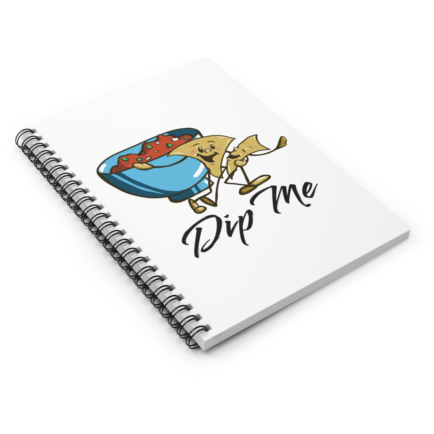 Dip Me Dancing Chips Spiral Journal