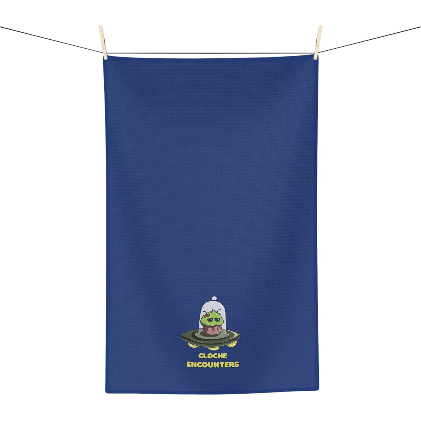 "Cloche Encounters" Tea Towel