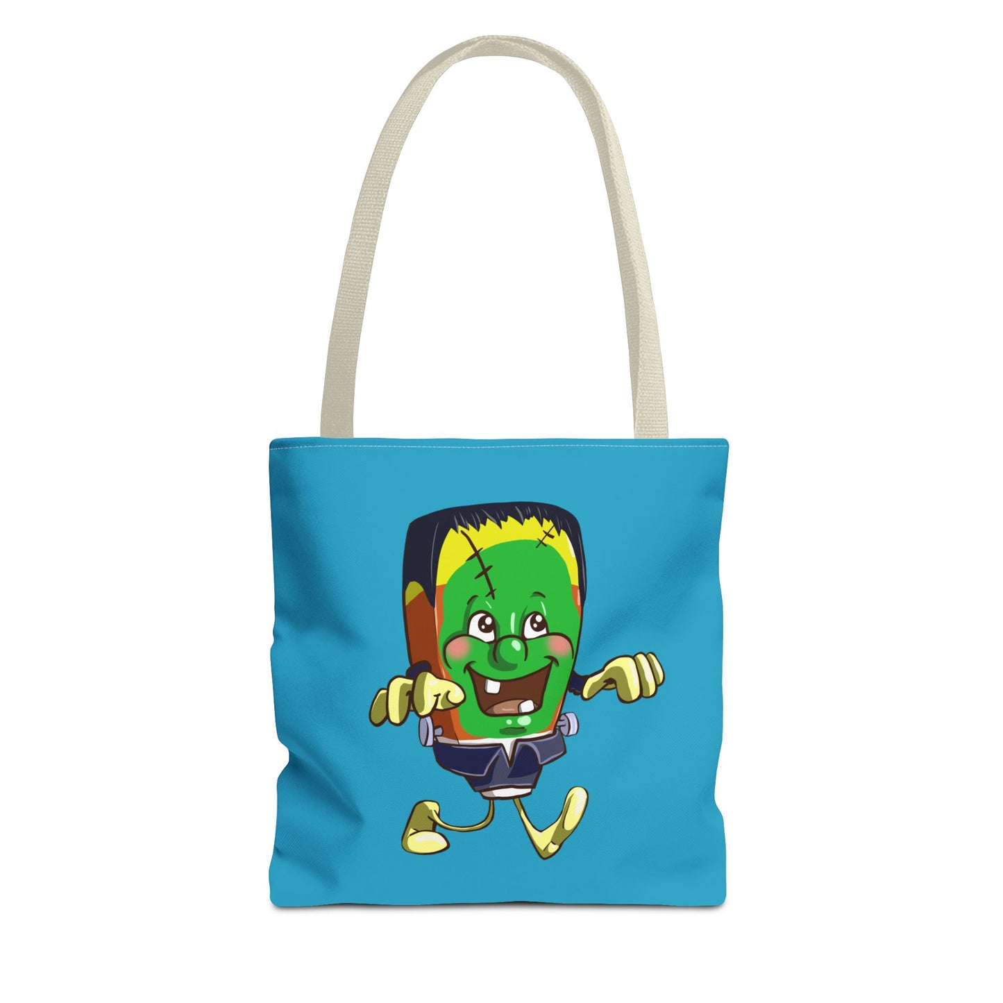 Frankenstein's Monster Candy Corn Tote