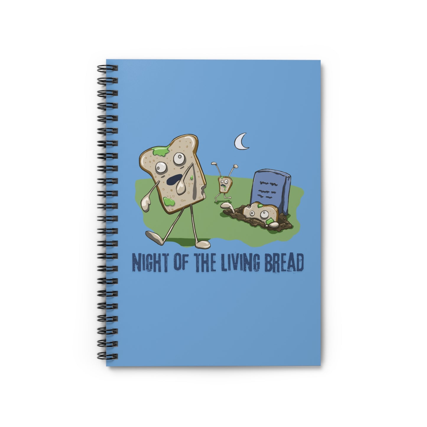 Night of the Living Bread Spiral Journal