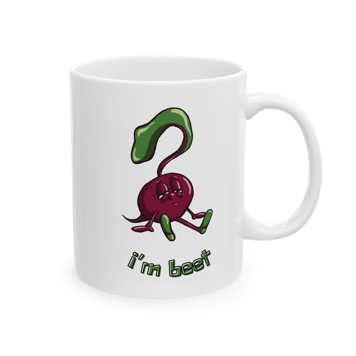 "I'm Beet" Ceramic Mug