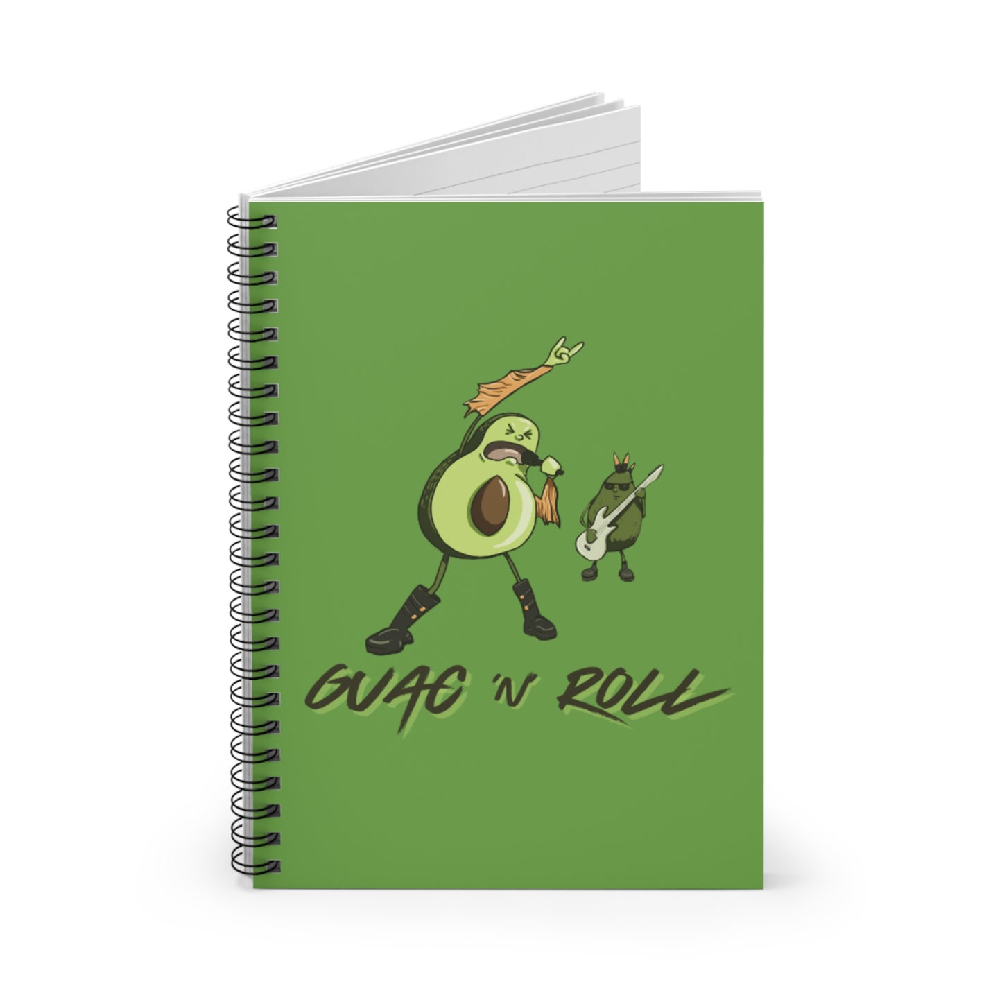 Guac N Roll Spiral Journal