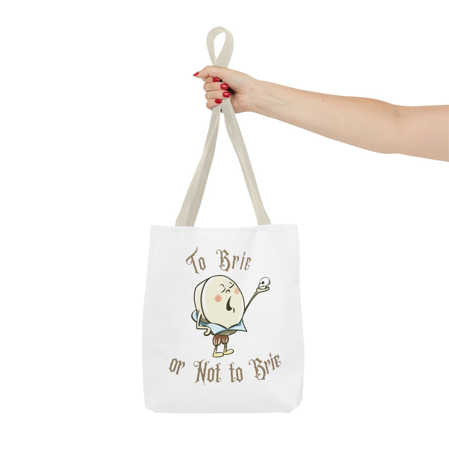 "To Brie or Not to Brie" Tote Bag