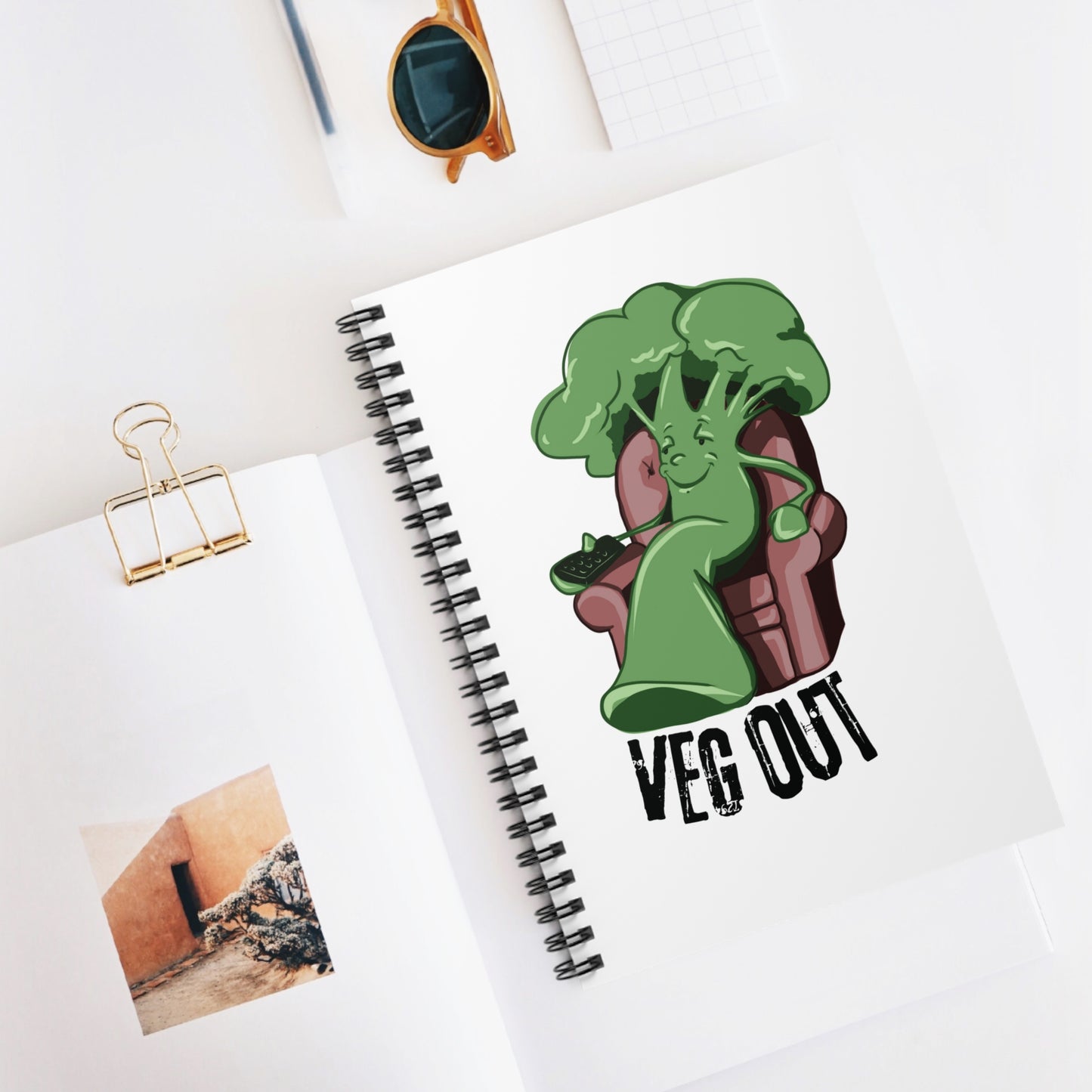 Veg Out Spiral Journal