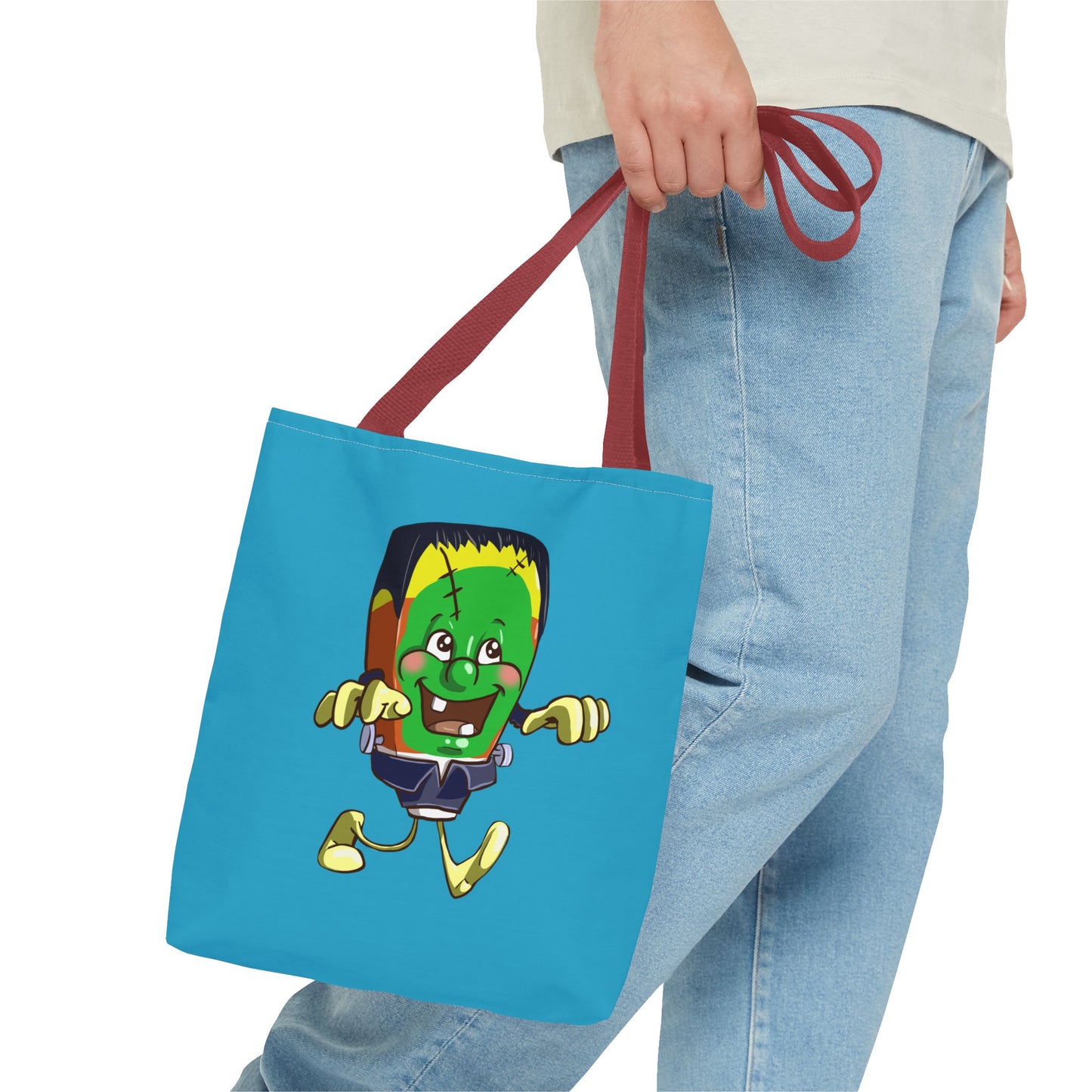 Frankenstein's Monster Candy Corn Tote