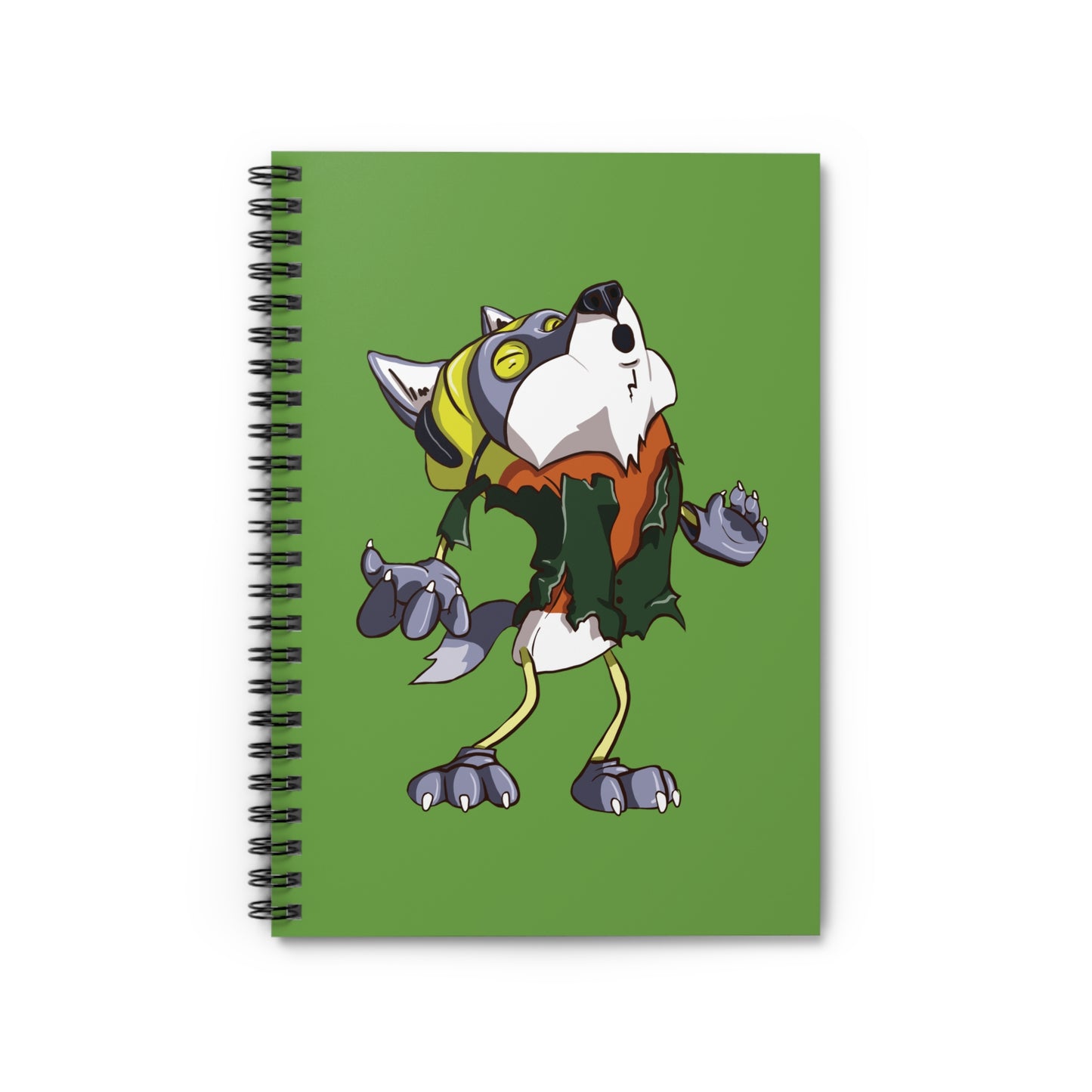 Candy Corn Werewolf Spiral Journal