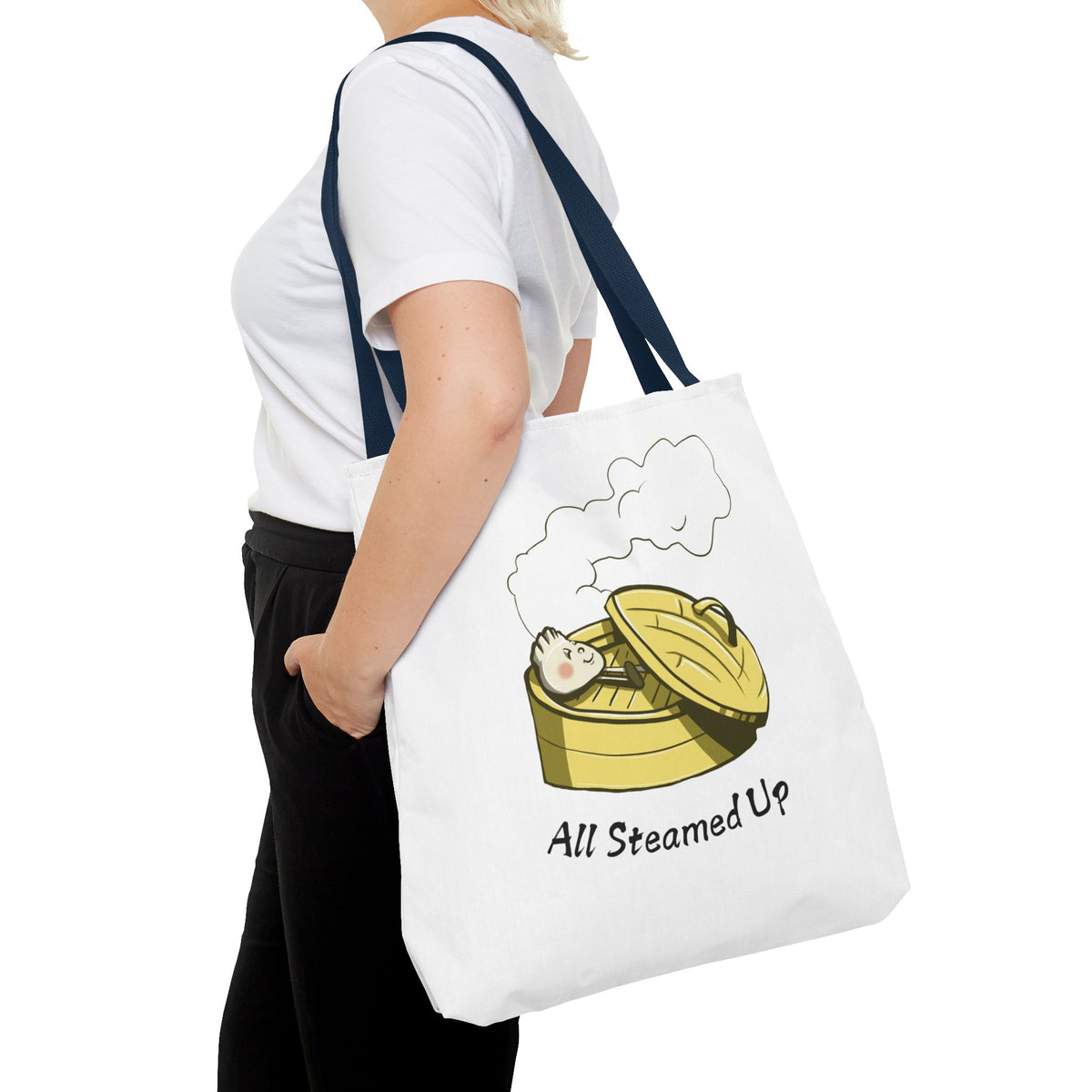 "All Steamed Up" Tote Bag