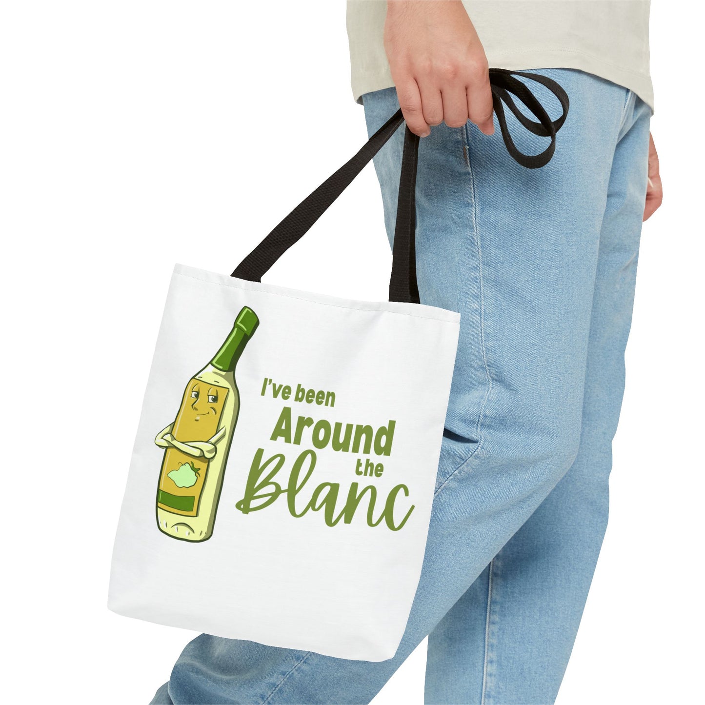 "I've Been Around the Blanc" Tote Bag