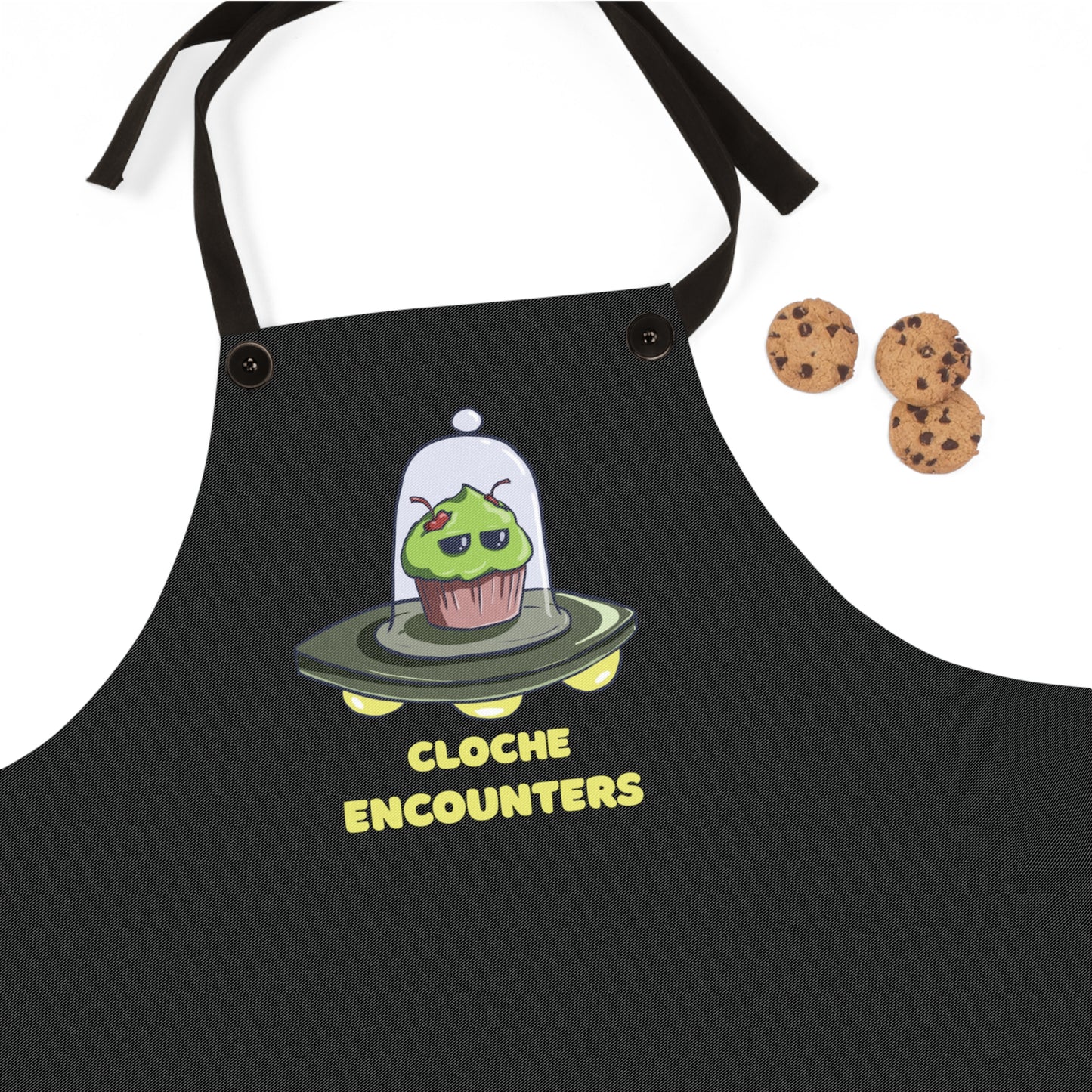 "Cloche Encounters" Apron with Matching Strap