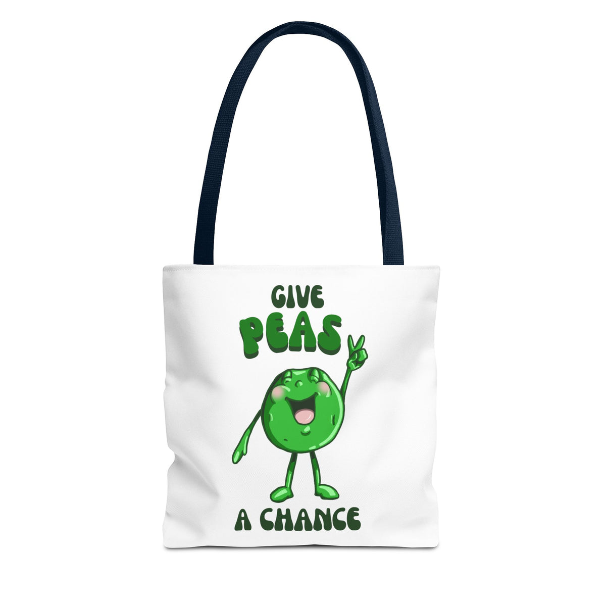 "Give Peas a Chance" Tote Bag