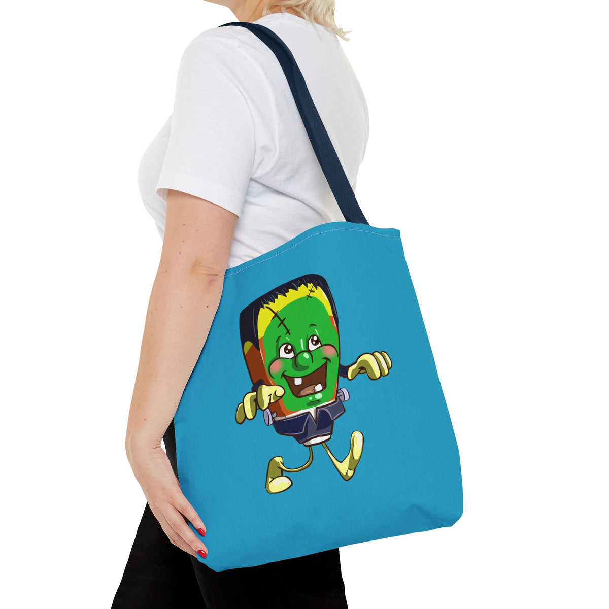 Frankenstein's Monster Candy Corn Tote