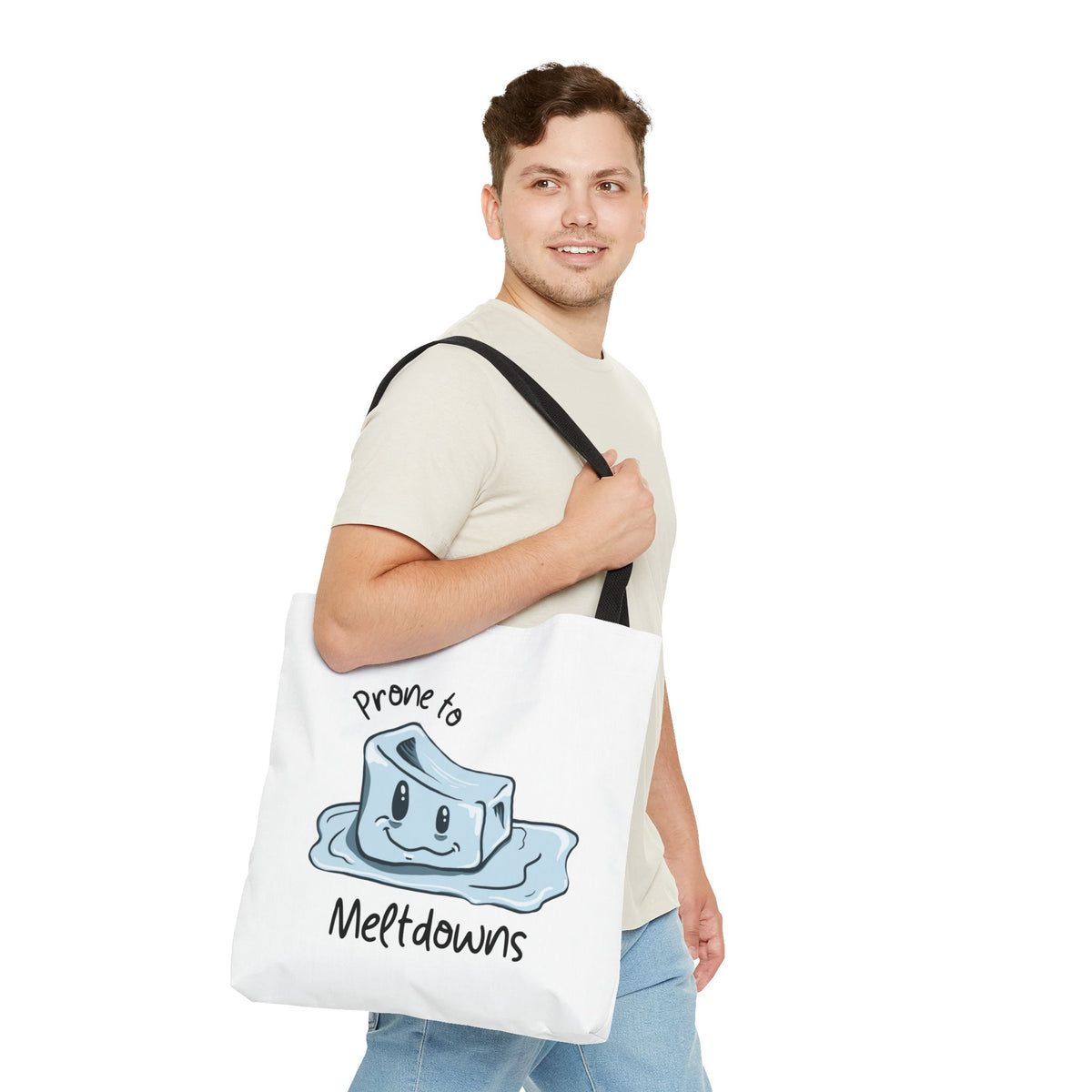 "Prone to Meltdowns" Tote Bag
