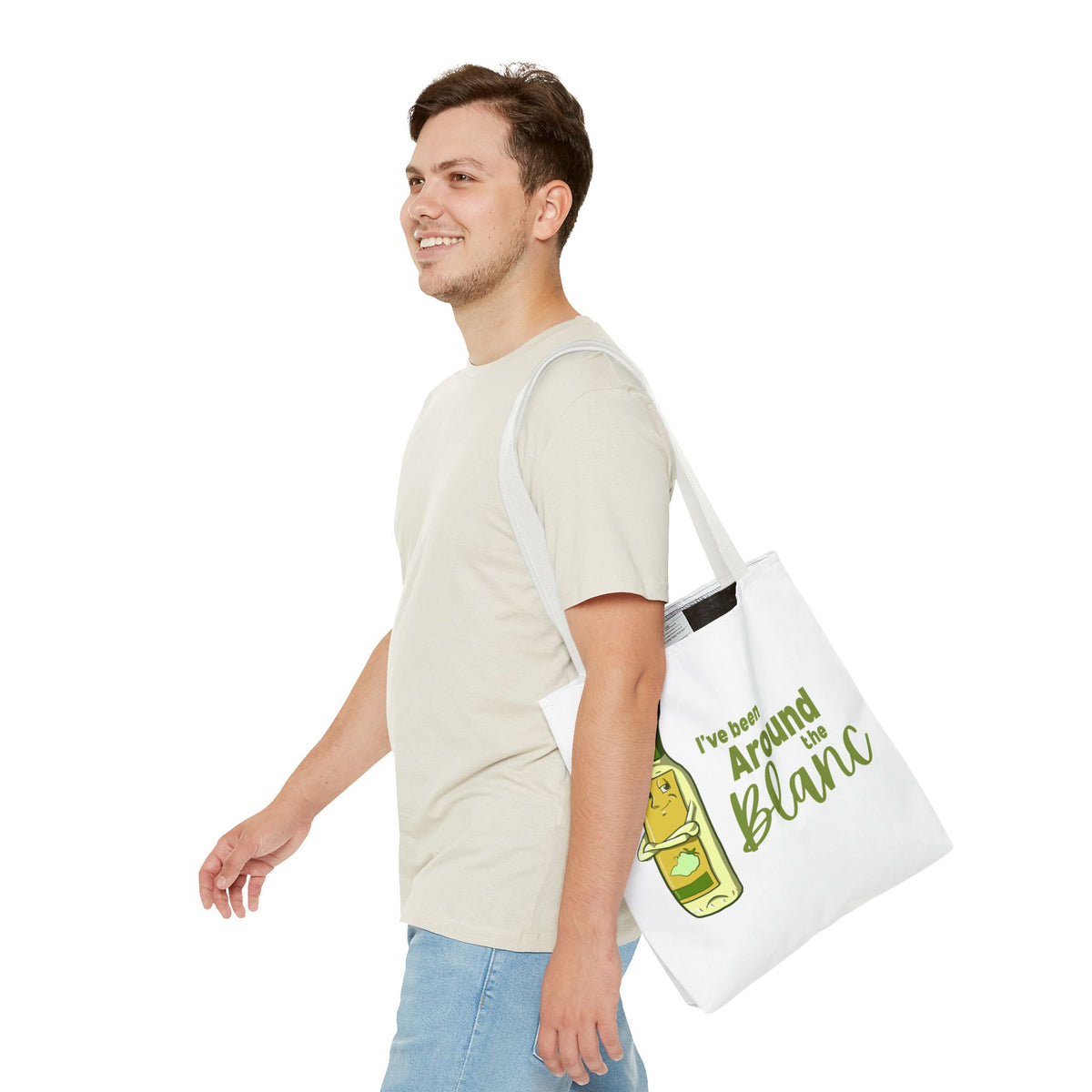 "I've Been Around the Blanc" Tote Bag