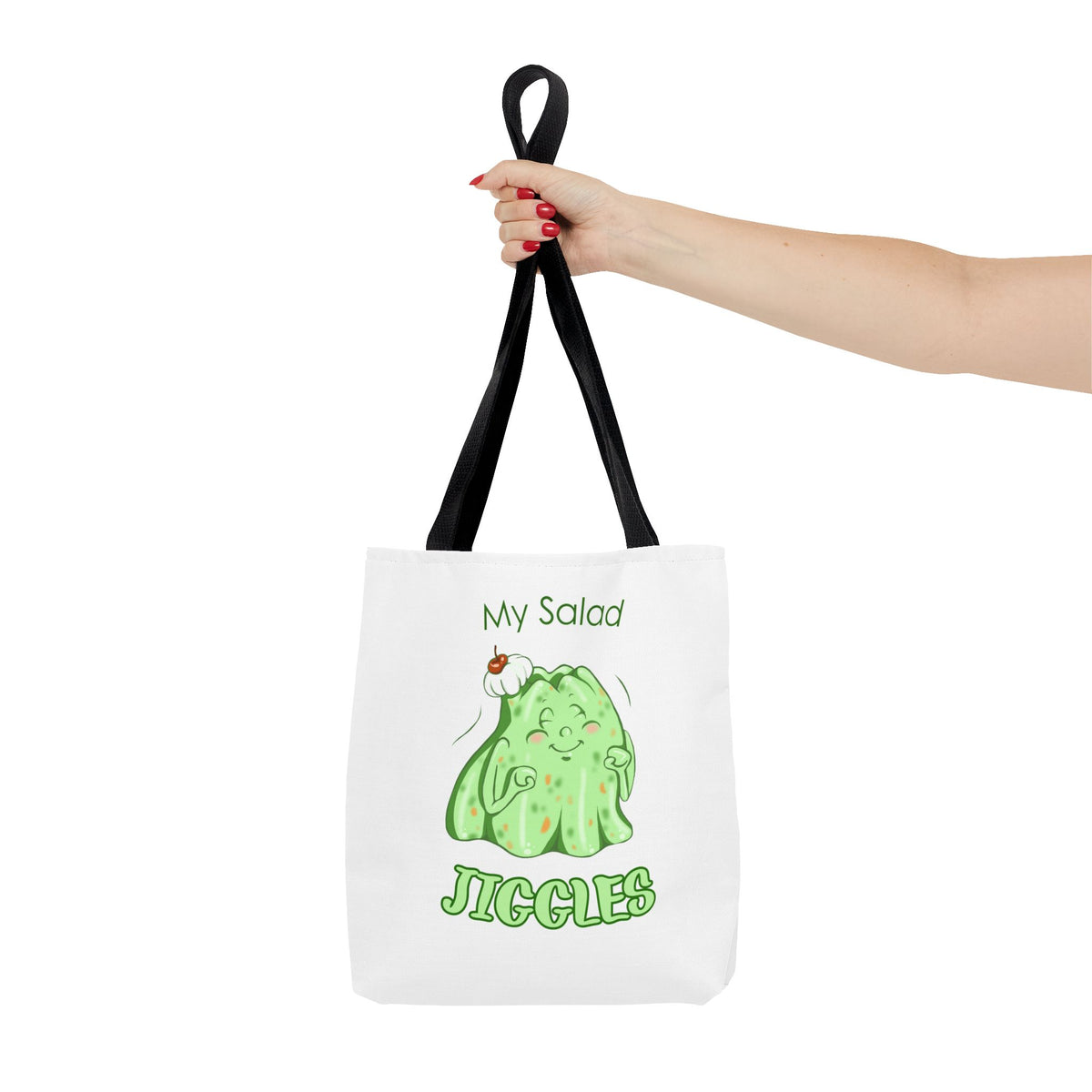 "My Salad Jiggles" Tote Bag