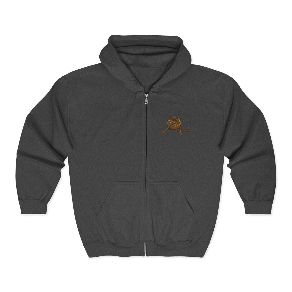 "Nobody Knows the Truffles I've Seen" Unisex Heavy Blend™ Full Zip Hooded Sweatshirt