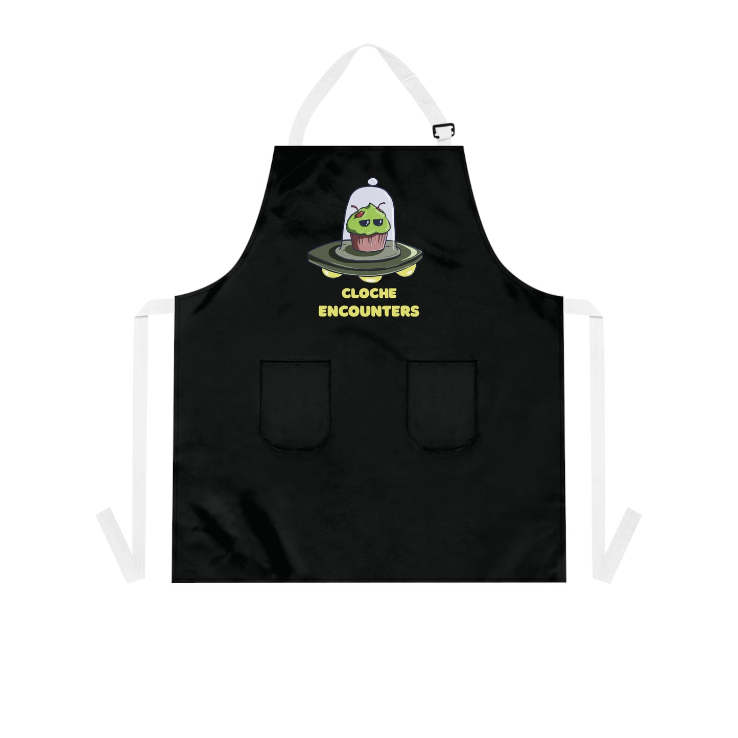 "Cloche Encounters"  Apron with Pockets