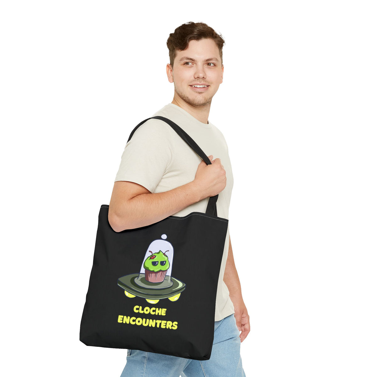 "Cloche Encounters" Tote Bag