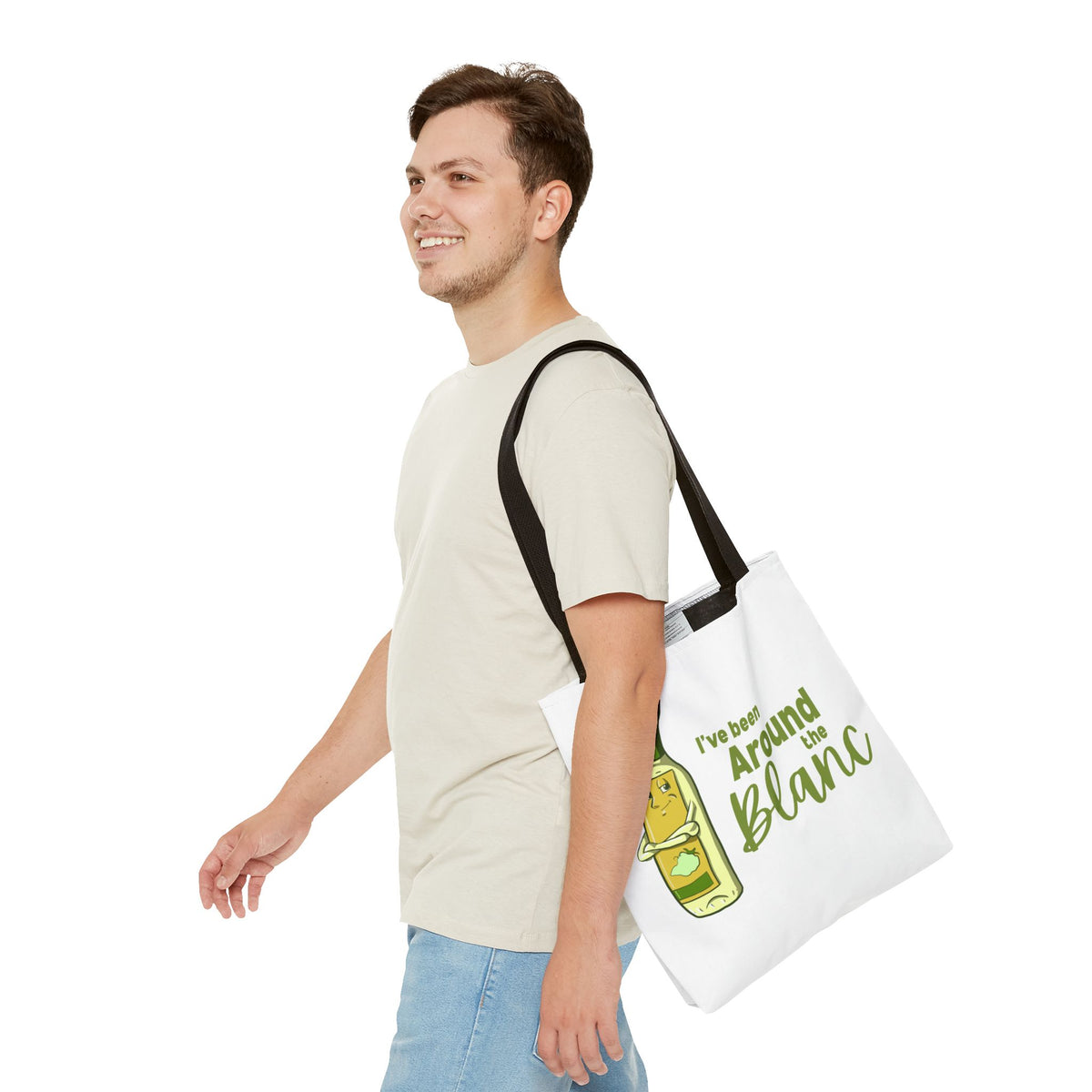 "I've Been Around the Blanc" Tote Bag