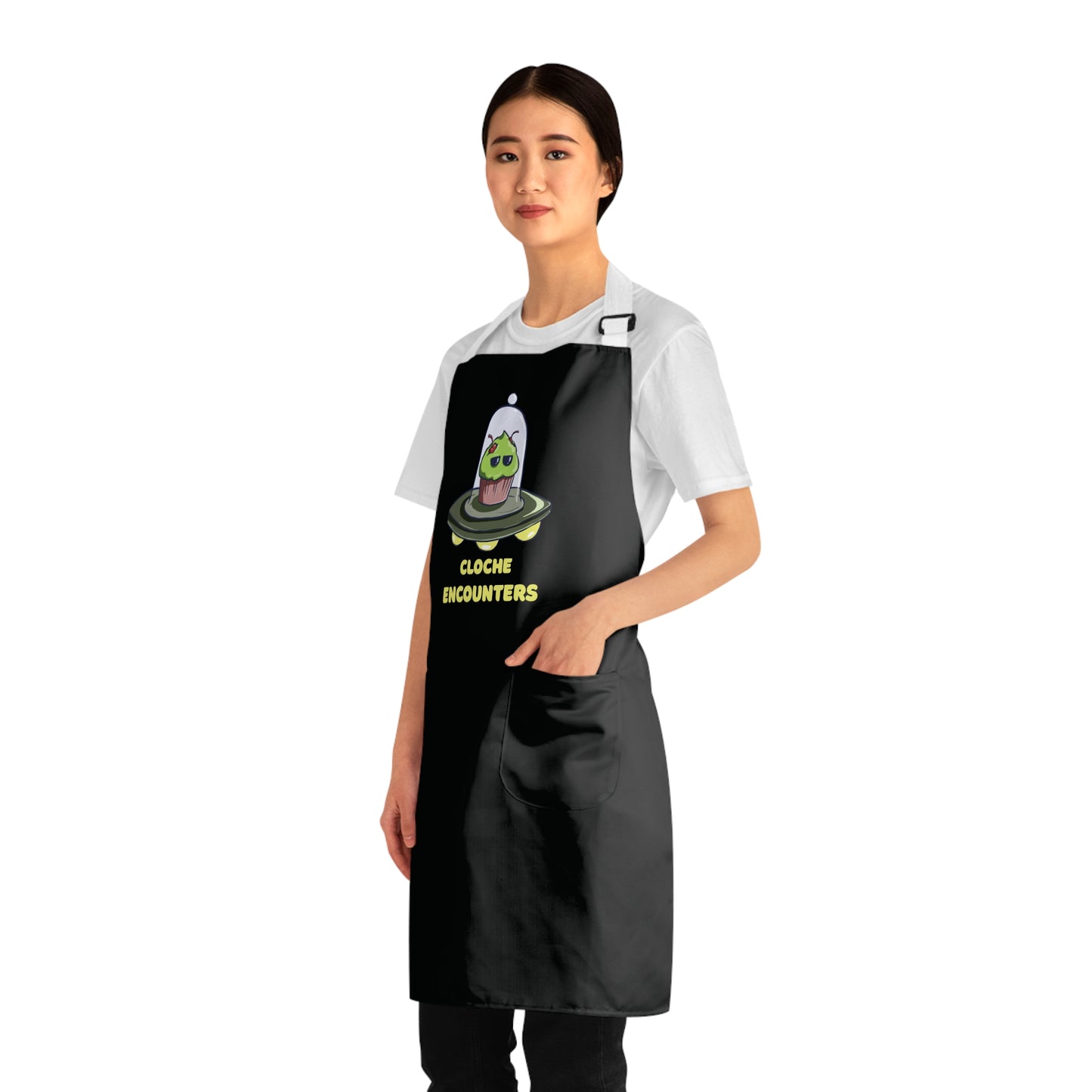 "Cloche Encounters"  Apron with Pockets