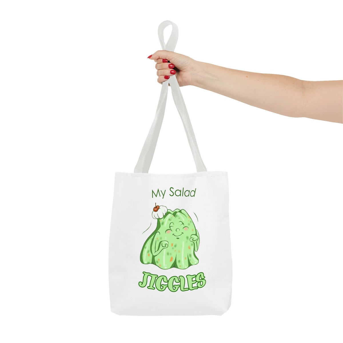 "My Salad Jiggles" Tote Bag