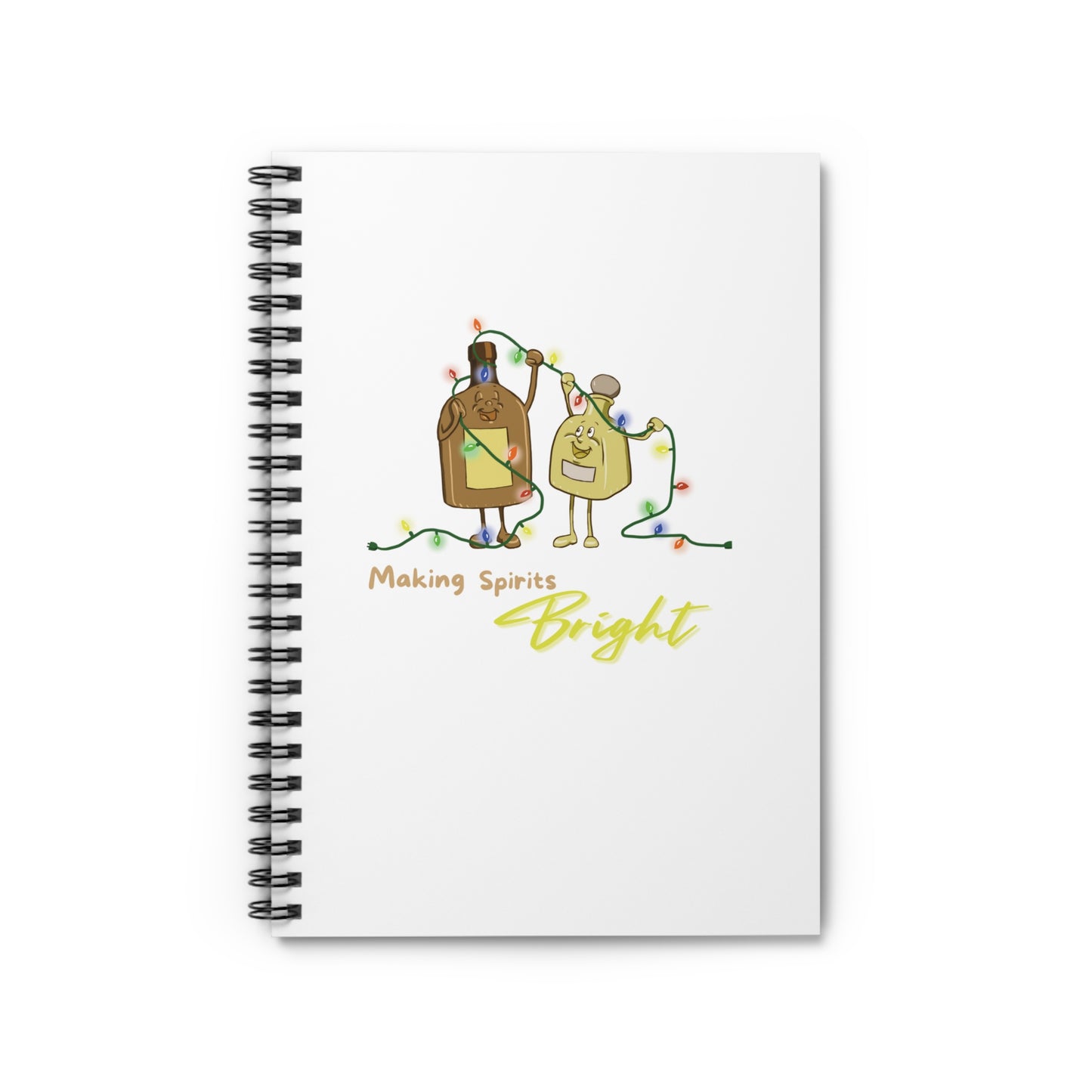 "Making Spirits Bright" Spiral Journal