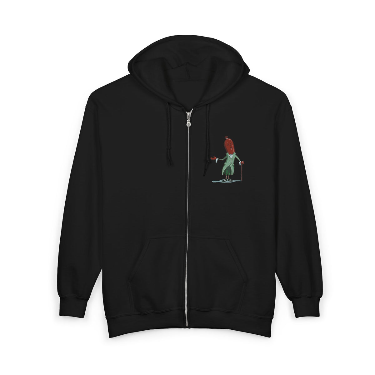 "It Was the Best of Times, It Was the Wurst of Times" Unisex Heavy Blend™ Full Zip Hooded Sweatshirt