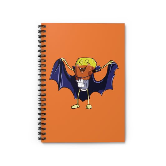 Candy Corn Dracula Spiral Journal