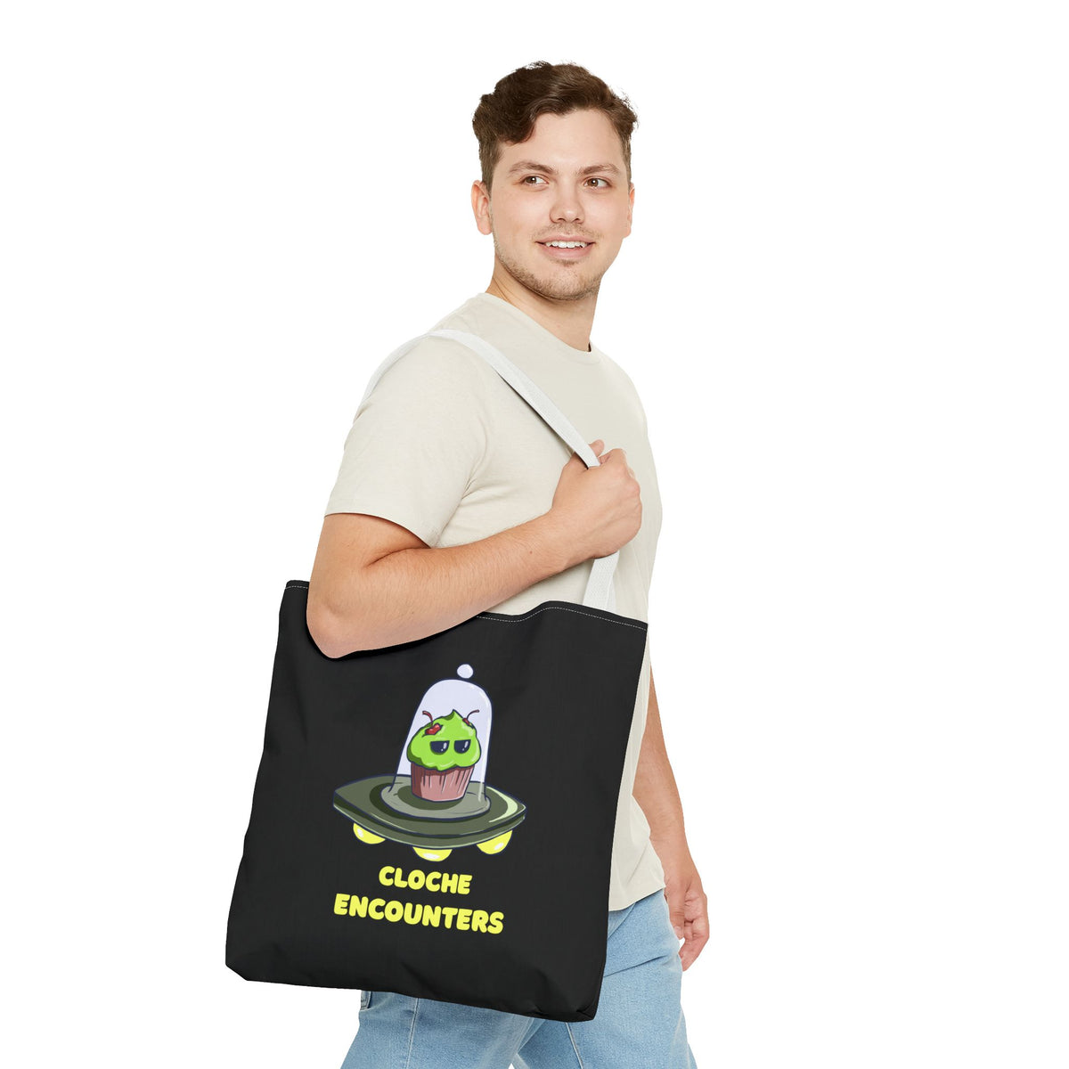 "Cloche Encounters" Tote Bag