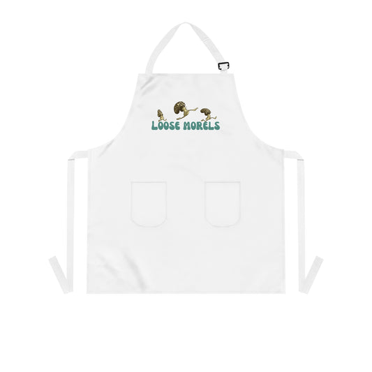 "Loose Morels"  Apron with Pockets