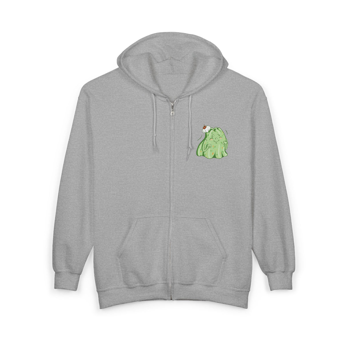 "My Salad Jiggles" Unisex Heavy Blend™ Full Zip Hooded Sweatshirt