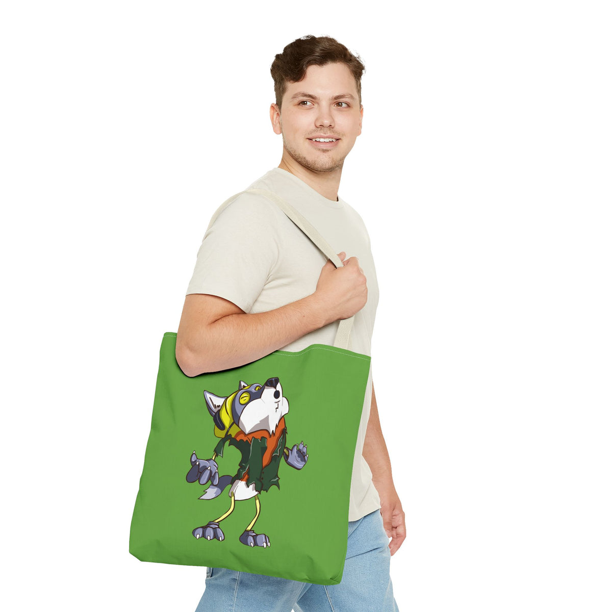 Werewolf Candy Corn Tote