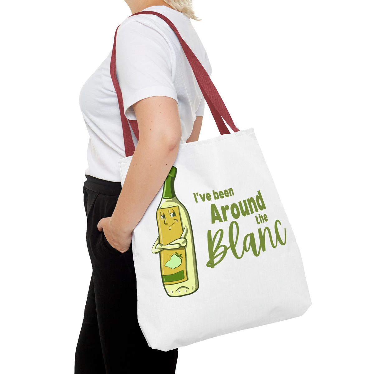 "I've Been Around the Blanc" Tote Bag