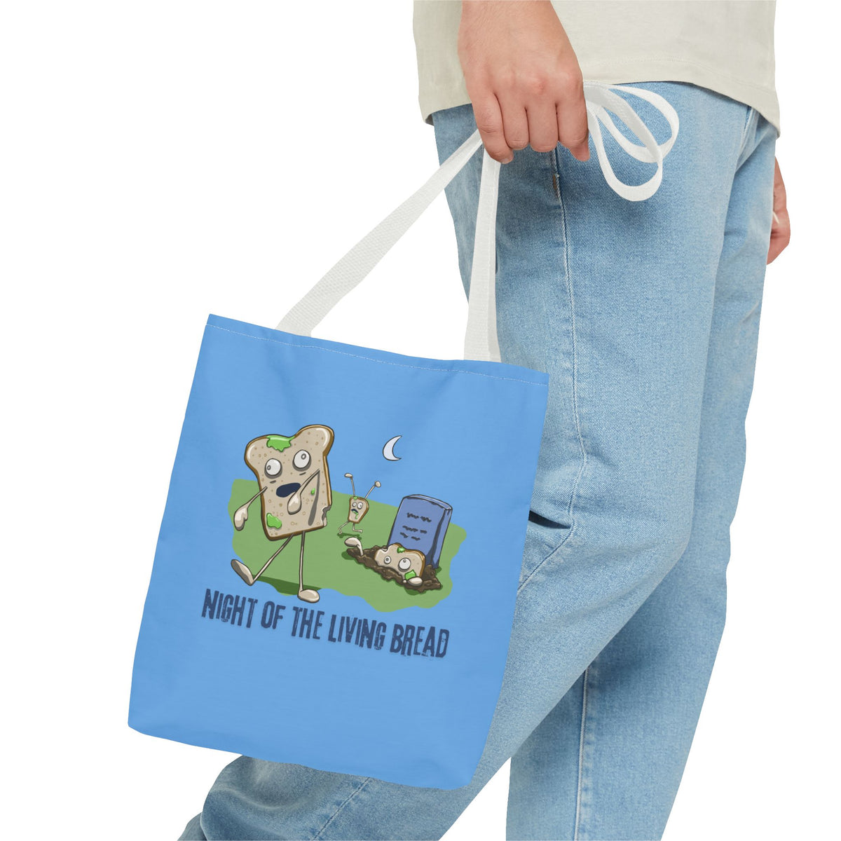 "Night of the Living Bread" Tote Bag