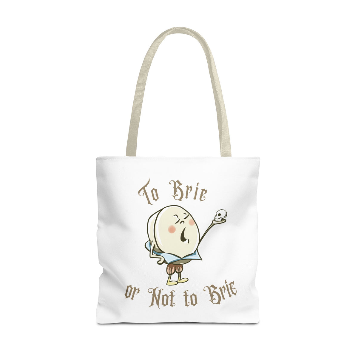 "To Brie or Not to Brie" Tote Bag