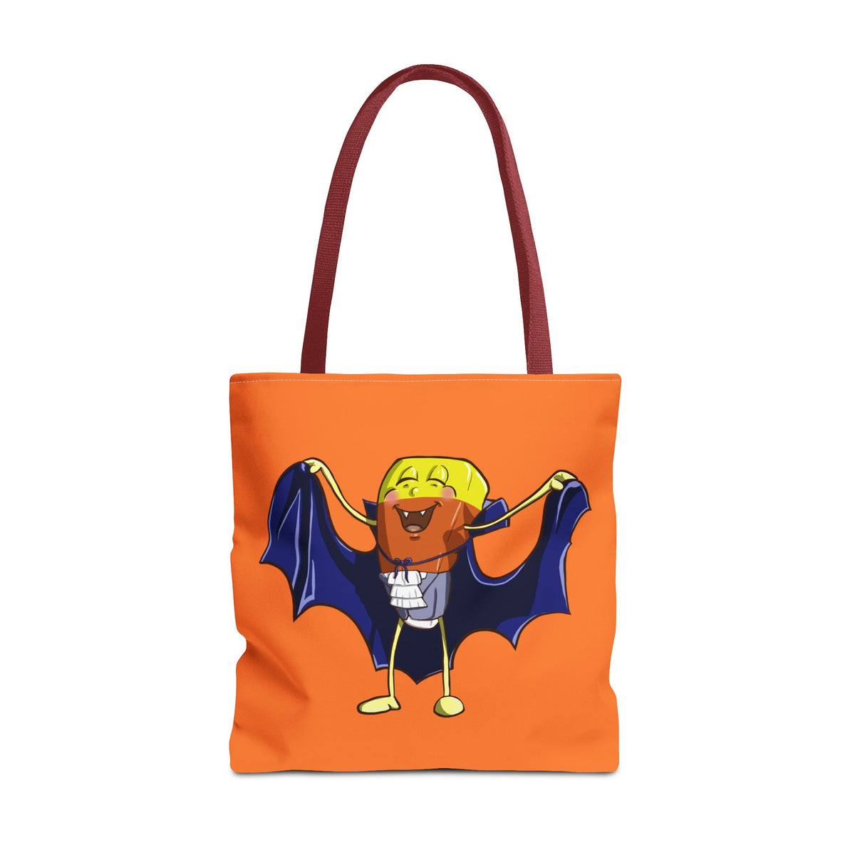 "Candy Corn Dracula" Tote Bag