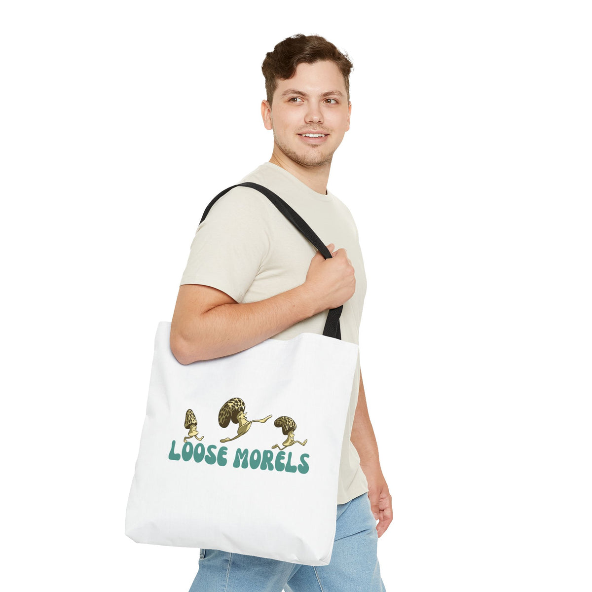 "Loose Morels" Tote Bag