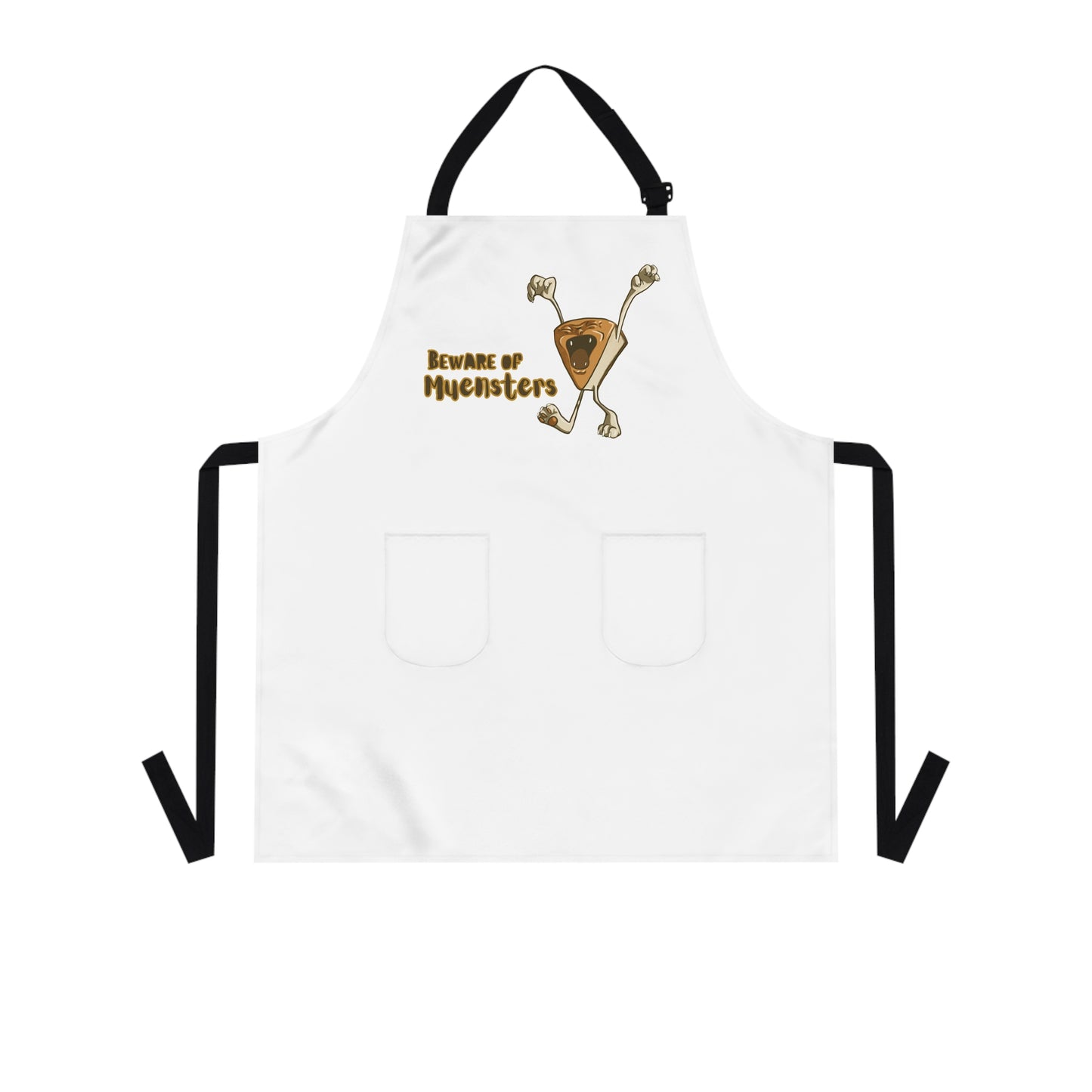 "Beware of Muensters"  Apron with Pockets