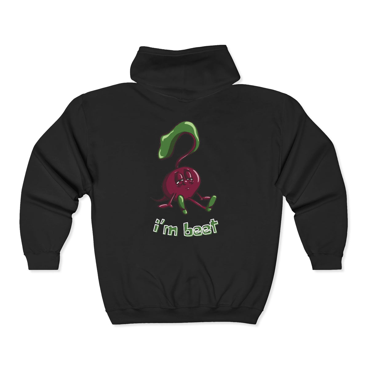 "I'm Beet" Unisex Heavy Blend™ Full Zip Hooded Sweatshirt