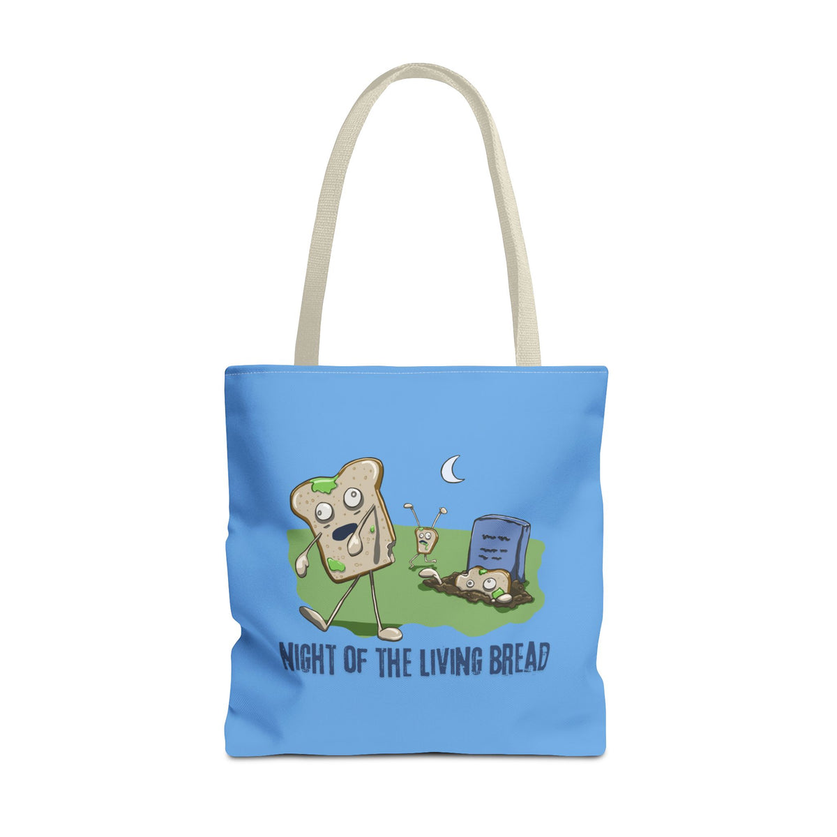 "Night of the Living Bread" Tote Bag