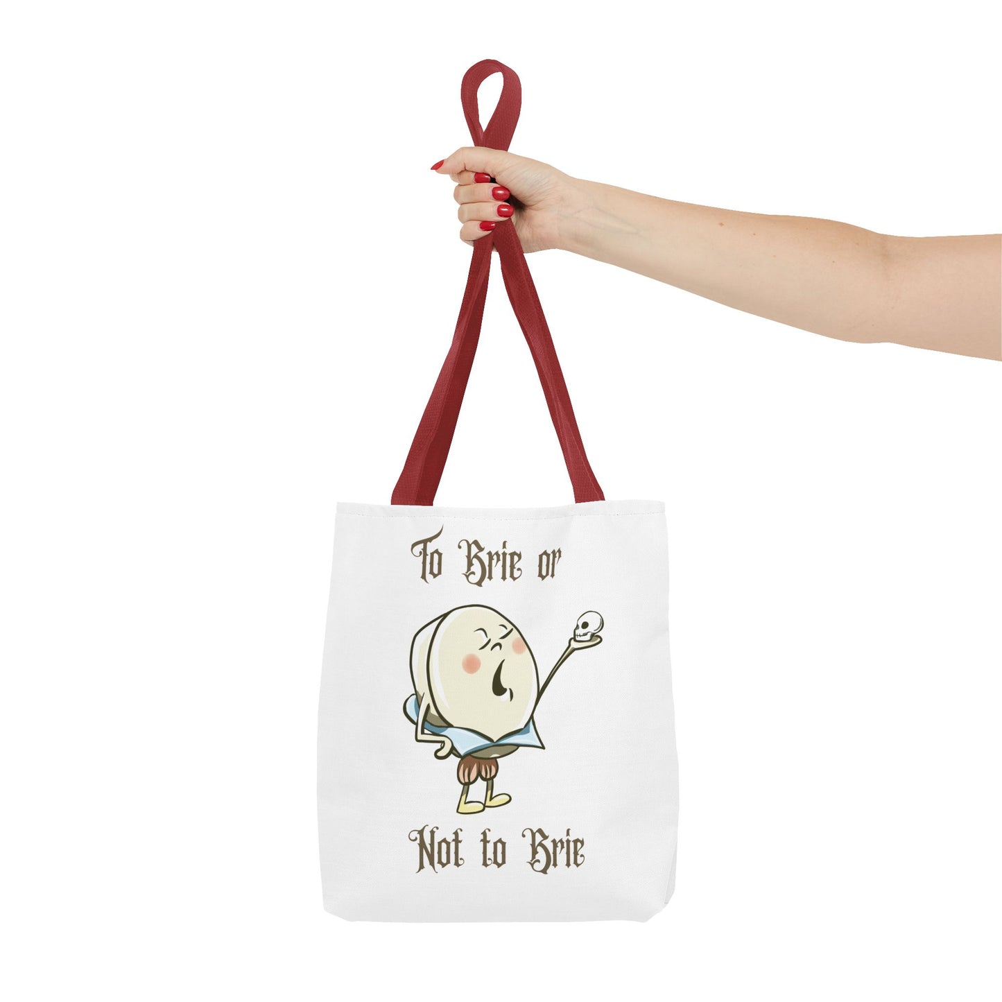 "To Brie or Not to Brie" Tote Bag