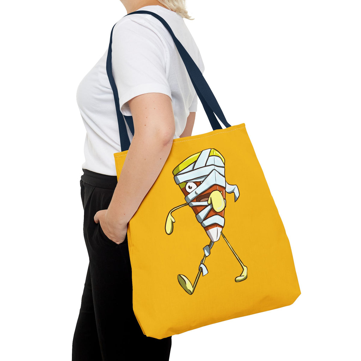 Mummy Candy Corn Tote