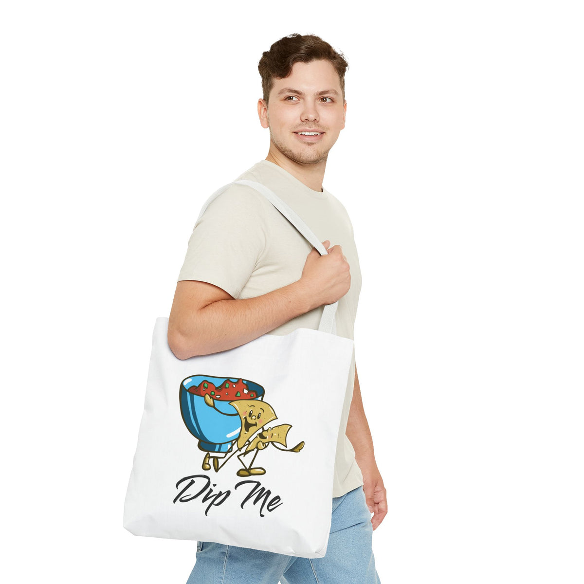 "Dip Me" Dancing Chip Tote Bag