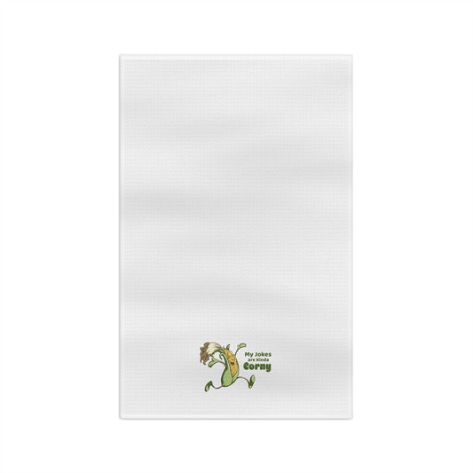 "My Jokes are Kinda Corny" Tea Towel