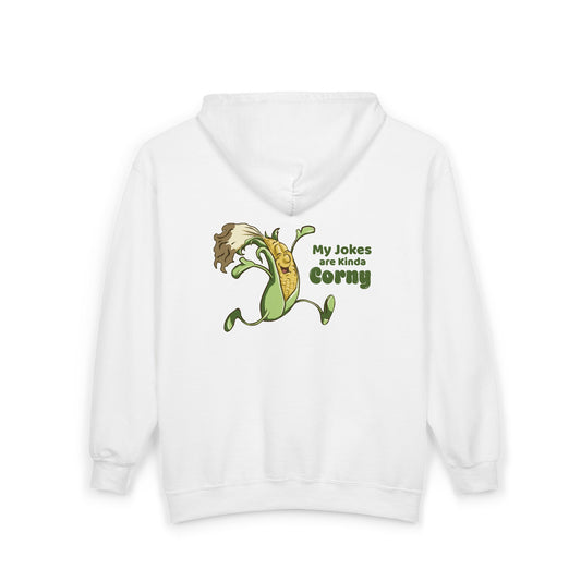 "My Jokes are Kinda Corny" Unisex Heavy Blend™ Full Zip Hooded Sweatshirt
