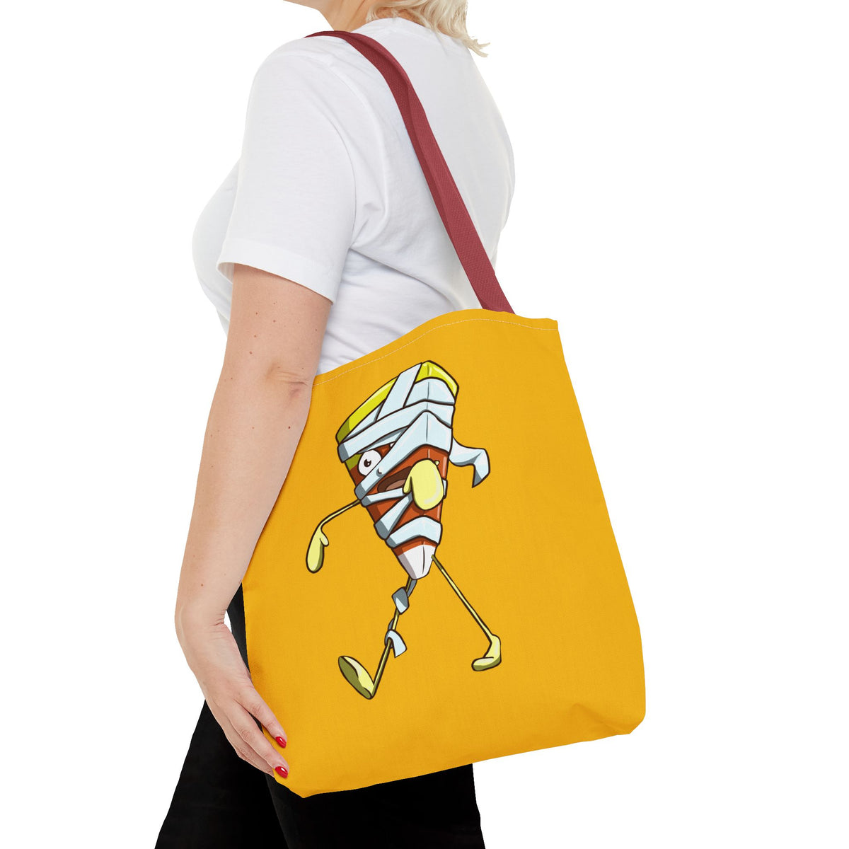 Mummy Candy Corn Tote