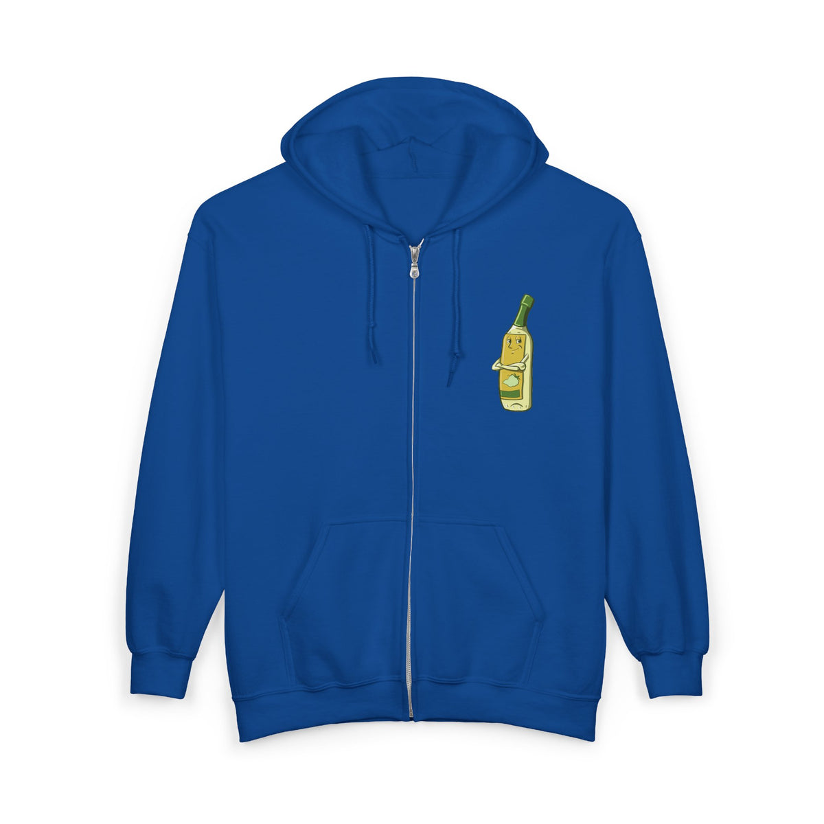 "I've Been Around the Blanc" Unisex Heavy Blend™ Full Zip Hooded Sweatshirt