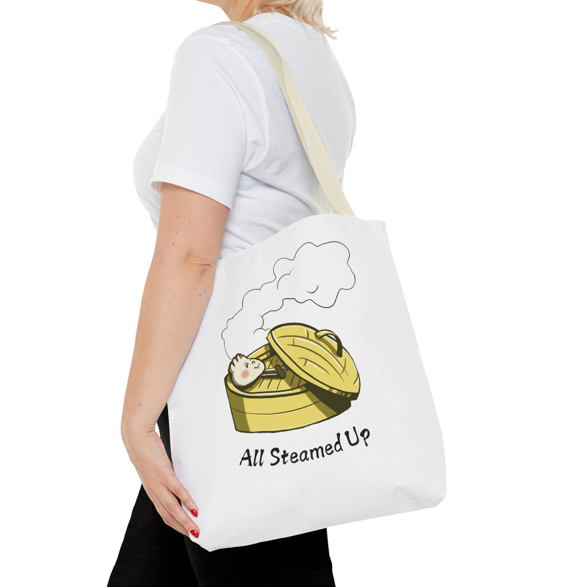 "All Steamed Up" Tote Bag